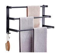 NZPOST Porte-serviettes, porte-serviettes, étagère de douche, cintre autoportant, organisateur de rangement, cintre, 3 étages, pour salle de bain, main de salle de bain