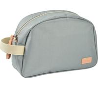 Nzqaf-Béaba, Trousse De Toilette Bebe, Trousse De Soin Bebe, Sac Geneve, Tissu Impermeable, 2 Poches Intérieures, Vert Sauge