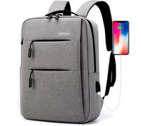nzqaf-Sac à dos pour ordinateur portable imperméable anti-vol, sac à dos pour ordinateur portable classique pour la journée scolaire, sac à dos homme sac à dos femme pour université ou travail.,