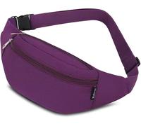 Nzqaf-Sacs Banane Ville De Sécurité Pour Voyage Randonnée Homme Femme, Acs De Sport Vélo À Dos Waist Fanny Pack Running Outdoor Sport De Randonnée (Violet)