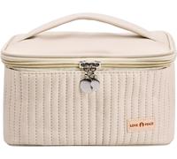 Nzqaf-Volumoon Trousse Toilette Maquillage De Voyage, Sac À Maquillage Grande Capacité, Trousse De Toilette Portable, Sac Cosmétique D'articles De Toilette De Pu, Cosmétiques Storage Trousse Femmes (