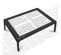 NZQXJXZ 5X Loupe de Lecture, Loupe Grossissante avec 50 Lumineuse LED et Support Pliant Mains Libres, Loup e Eclairante pour Les Personnes âgées, Les Bijoux, Le Travail, la Couture, la Mauvaise Vue