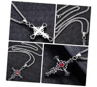 NZVCQVPU 1 pc pour la personnalité Accessoire Femmes Chokers Men Men Ornement Ornement Nostalgie Chaîne de la clavicule en acier inoxydable