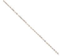 NZVCQVPU 18K Necklace for Girl Women, Simple Chain Necklace Fashion Jewellery Length 18 Inch