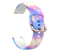 NZVCQVPU 18mm Watch Band For C2 For Vivoactive 3S/4S/Venu 2/Active S Rey Silicone Strap Smart Easyfit Replacement Accessories