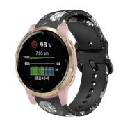 NZVCQVPU 18mm Watch Band For C2 For Vivoactive 3S/4S/Venu 2/Active S Rey Silicone Strap Smart Easyfit Replacement Accessories