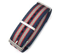 NZVCQVPU 20mm 21mm Nylon Special Omega watch 007 Commander Soft Fabric Strap