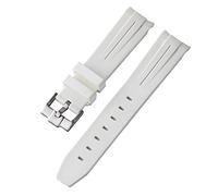 NZVCQVPU 20mm Rubber Watchbands With Pin Buckle For 20mm Watch Strap Waterproof Silicone Bracelet Watch Accessories Parts with Tools