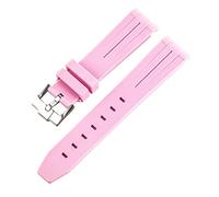 NZVCQVPU 20mm Rubber Watchbands With Pin Buckle For 20mm Watch Strap Waterproof Silicone Bracelet Watch Accessories Parts with Tools
