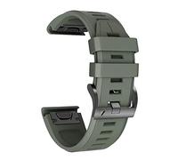 NZVCQVPU 22 20mm Silicone Band For Fenix 6 6X Pro 5X 5 Plus 935 S62 GPS Enduro Descent Mk1 MK2 Quick Release Easy fit Watch Strap