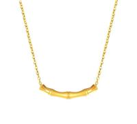 NZVCQVPU 24K Necklace for Women, Plant Pendant Necklace Party Jewellery Chain Length 16+2 Inch
