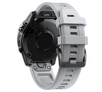 NZVCQVPU 26 22MM Official Watchband for Fenix 7 7X Epix/Coros VERTIX/VERTIX 2 Watch Quick Release Silicone Easyfit Wristband Strap