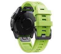 NZVCQVPU 26 22MM Official Watchband for Fenix 7 7X Epix/Coros VERTIX/VERTIX 2 Watch Quick Release Silicone Easyfit Wristband Strap