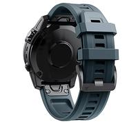 NZVCQVPU 26 22MM Official Watchband for Fenix 7 7X Epix/Coros VERTIX/VERTIX 2 Watch Quick Release Silicone Easyfit Wristband Strap