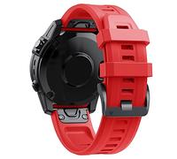 NZVCQVPU 26 22MM Official Watchband for Fenix 7 7X Epix/Coros VERTIX/VERTIX 2 Watch Quick Release Silicone Easyfit Wristband Strap