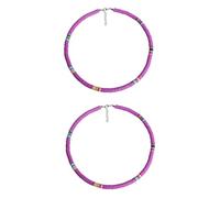 NZVCQVPU 2pcs perlé blanc