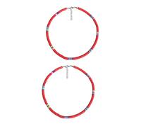 NZVCQVPU 2pcs perlé blanc