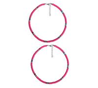 NZVCQVPU 2pcs perlé blanc