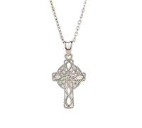 NZVCQVPU 925 Collier de croix en argent sterling