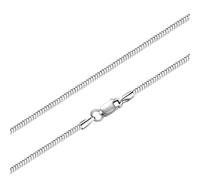 NZVCQVPU Accessoires Colliers Chaînes Colliers pour femmes pour les pendentifs Chaîne de 1,8 mm de large chaîne d'os de serpent, 40 cm