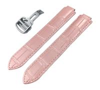 NZVCQVPU Calons de montre de montre Calfskin ， pour Ballon Bleu de Convex Type STRAP 14/16/18/20 / 22 mm Bracelets