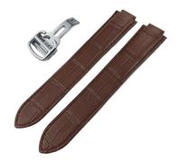 NZVCQVPU Calons de montre de montre Calfskin ， pour Ballon Bleu de Convex Type STRAP 14/16/18/20 / 22 mm Bracelets