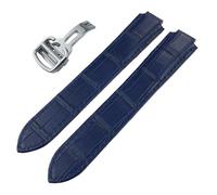 NZVCQVPU Calons de montre de montre Calfskin ， pour Ballon Bleu de Convex Type STRAP 14/16/18/20 / 22 mm Bracelets