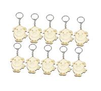 NZVCQVPU Cartonne Cartoon Animal Keychain DIY OWL MOTEM PRENDANT POUR CRÉATIF DÉCORATIVE COUVRES DU MATÉRIAL DURIBLE