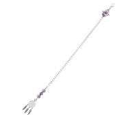 NZVCQVPU Chaîne de chaîne Natural Crystal Pendant Handmade Dream Catcher Bijoux pour la voiture View Mirror Collier Collier Collier Élégant Amethyst Stones Mens Crystal Collier
