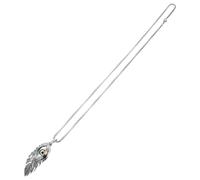 NZVCQVPU Chaîne de clavicule unique unisexe avec breloque mauvais œil et joli ornement tendance