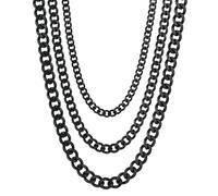 NZVCQVPU Chaîne de collier en acier inoxydable pour femmes, colliers pour hommes