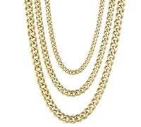 NZVCQVPU Chaîne de collier en acier inoxydable pour femmes, colliers pour hommes