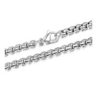 NZVCQVPU Chaînes, cadeaux de mariage Rock Belcher en acier inoxydable pour lui