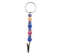 NZVCQVPU Chaînes clés pour les femmes, viseur de cartes de crédit Keychain Resin Debit Card Grabber pour de longs ongles avec et titulaire
