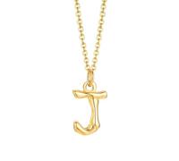 NZVCQVPU Collier avec pendentif initiale en acier inoxydable pour femme, collier rappeur pour homme avec chaîne de 50,8 cm, taille unique, Standard, Standard