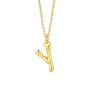 NZVCQVPU Collier avec pendentif initiale en acier inoxydable pour femme, collier rappeur pour homme avec chaîne de 50,8 cm, taille unique, Standard, Standard