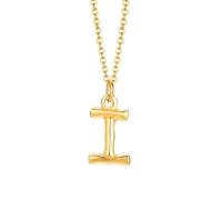 NZVCQVPU Collier avec pendentif initiale en acier inoxydable pour femme, collier rappeur pour homme avec chaîne de 50,8 cm, taille unique, Standard, Standard