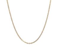NZVCQVPU Collier chaîne pour femme, colliers pour homme en acier inoxydable 1 mm 45,7 à 50,8 cm, taille unique, Standard, Standard