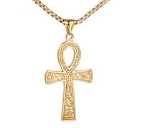 NZVCQVPU Collier d'amulets vintage pour femmes, pendentif ancien - bijoux égyptien pour hommes, collier égyptien pour Halloween