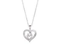 NZVCQVPU Collier de maman, colliers pour dames 925 maman avec colliers de zircone pour la fête de la chaîne de la fête des mères