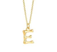 NZVCQVPU Collier de pendentif pour femmes, collier de rappeur pour hommes pendentif initial en acier inoxydable avec chaîne de 20 pouces