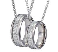 NZVCQVPU Collier en acier et sien Collier en métal enracine de 8 mm personnalisé