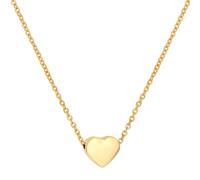 NZVCQVPU Collier en acier inoxydable pour femme, chaîne rolo tendance avec pendentif en forme de cœur, chaîne de 50,8 cm, taille unique, Standard, Standard