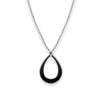NZVCQVPU Collier en céramique pour les femmes, ses colliers et à lui pour les couples chaîne Rolo avec pendentif en larme 16,5 2 pouces chaîne