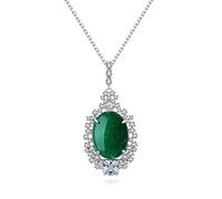NZVCQVPU Collier en métal, colliers pendentifs Cable Forme carrée
