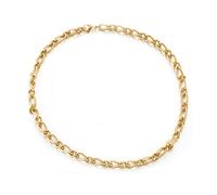 NZVCQVPU Collier Figaro pour hommes 18 à 32 pouces, collier de collier en acier inoxydable pour hommes
