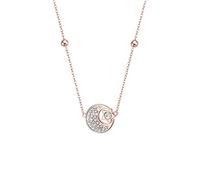 NZVCQVPU Collier New Rose Star Moon Collier pour femmes Charme unique Cadeaux de chaîne de clavicule vintage pour les meilleurs colliers pour femmes