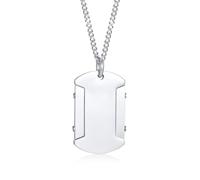 NZVCQVPU Collier pendentif pour femmes, collier hip hop pour hommes en acier inoxydable tag pendentif avec chaîne de 24 pouces