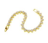 NZVCQVPU Collier ras du cou en forme de cœur pour femme avec strass 18 cm