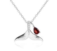 NZVCQVPU Colliers Collier pour dames queue de sirène de l'océan avec un collier pour femmes en cristal naturel pendentifs pour femmes